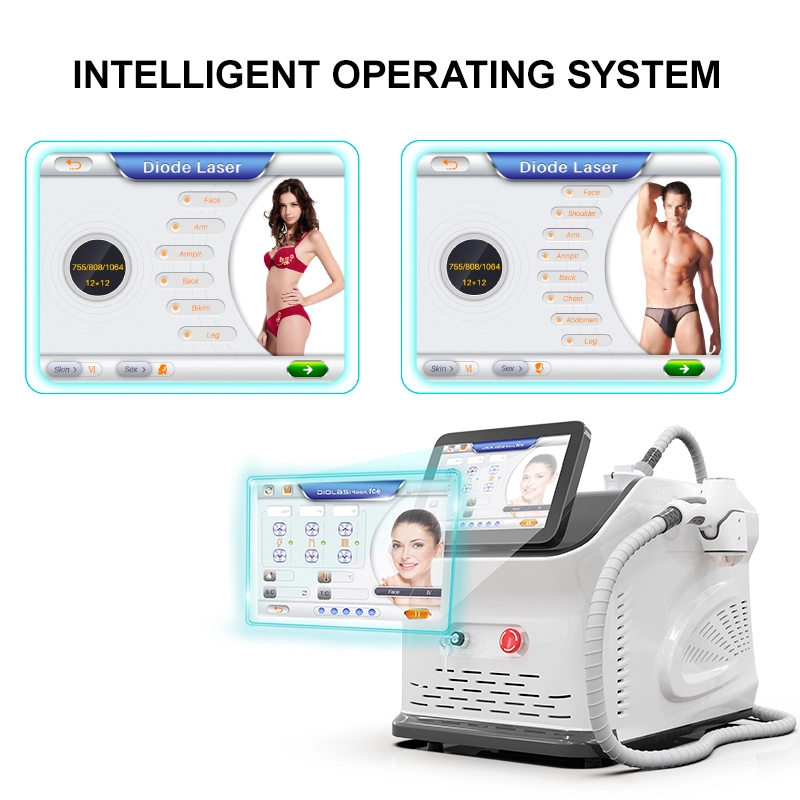 technology of portable diode laser hair removal machine